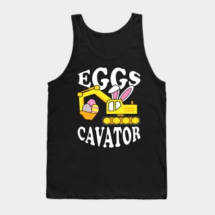 Eggscavator Easter Tank Top